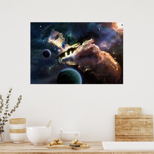 コスモス ポスター (キッチン)