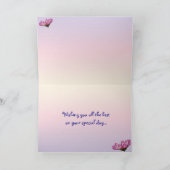 コスモス・マザーズ・デイ カード (内部)