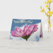 コスモス・マザーズ・デイ カード (黄色い花)