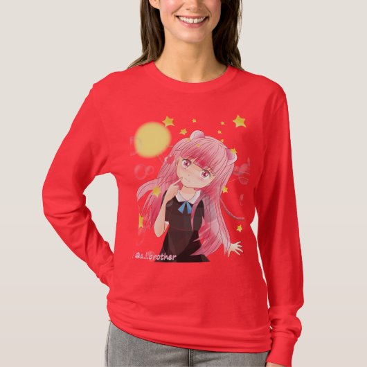 コスモス レディースTシャツ Tシャツ (正面)