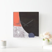 コスモスII スクエア壁時計 (ホーム)