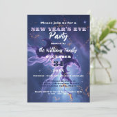 コスモックパープルブルー星雲新年の夜会パーティー 招待状 (スタンド正面)