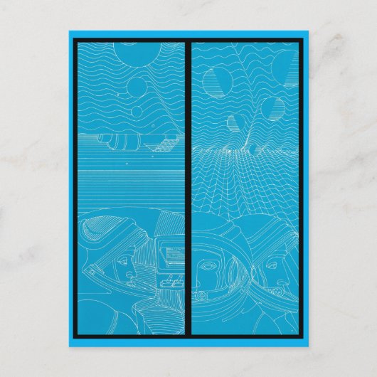 コスモナウトワンポストカード ポストカード (正面)