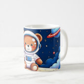 コスモノートテディベアドリーム コーヒーマグカップ (正面右)