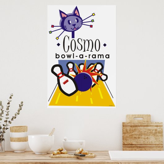 コスモボウルアラマ ポスター (キッチン)