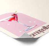 コスモポリタンアートプリント | バーデコールカクテルポスター ポスター (角)