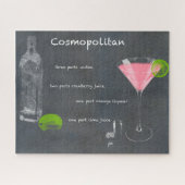 コスモポリタンカクテルレシピ ジグソーパズル (横)