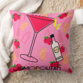 コスモポリタンカクテル クッション (ブランケット)