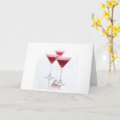 コスモポリタンマルティーニ カード (黄色い花)