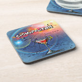 コスモポリタンレシピバーブルー コースター (左側)