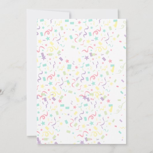 コスモポリタン カクテル メキシカン ブライダル フィエスタ 招待状 (裏面)