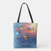 コスモポリタン・カクテル(12ドリンク・レシピ・セット#2) トートバッグ (裏面)