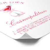 コスモポリタン バー コケッタ チェリー ブライズ ポスター (角)