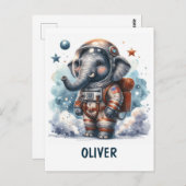 コスモマニエレガントー少年の手帳 ポストカード (正面/裏面)