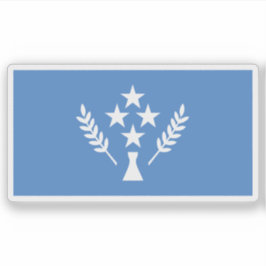 コスラエ国旗、ミクロネシア、オセアニア シール