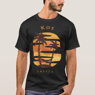 コス・ギリシャ南エーゲ地中海のアン島 Tシャツ