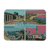 コス – ギリシャ – モザイク –  マグネット (横)