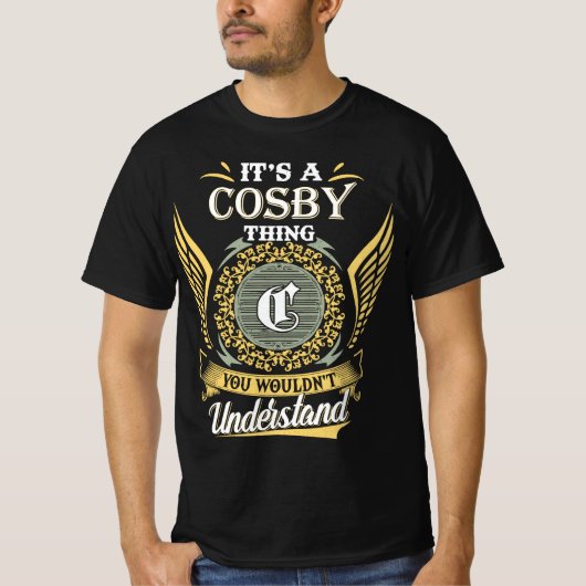コズビーのものは理解できない Tシャツ (正面)