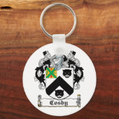 コズビー家紋 キーホルダー (正面)