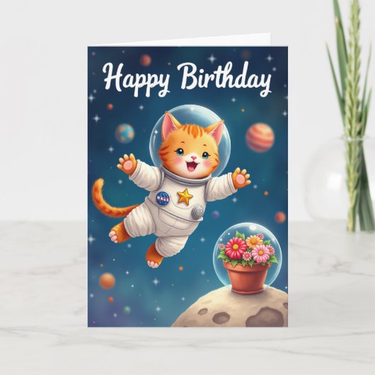 コズミッキーの誕生日カード カード (正面)