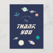 コズミックお祝いサンキューハガキ ポストカード (正面)