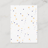 コズミックかわいこちゃんが行く!猫用ベビーシャワー エンクロージャーカード (裏面)