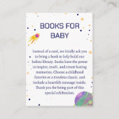 コズミックかわいこちゃんが行く!猫用ベビーシャワー エンクロージャーカード (正面)