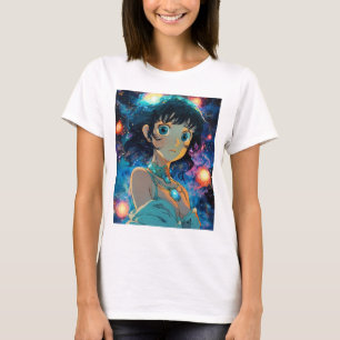 「コズミックの女神:スタジオジブリインスパイアマクマリスト Tシャツ