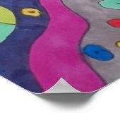 コズミックはっきりしたキャンディスアート ポスター (角)