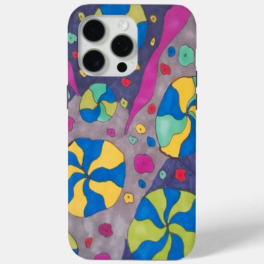 コズミックはっきりしたキャンディスアート Case-Mate iPhoneケース (裏面)