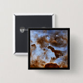 コズミックアイス天空宇宙写真 缶バッジ (正面&裏面)