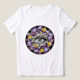 コズミックアイマンダラTシャツ👁️✨ トライブレンドTシャツ