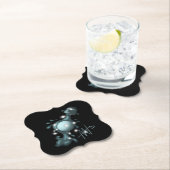 コズミックアクアリウスウラヌス〔占星術の〕十二宮図 ペーパーコースター (インサイチュ)