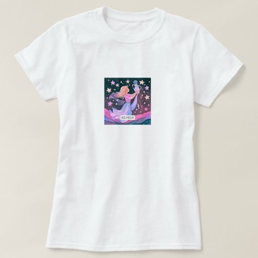 コズミックアクアリウス Tシャツ (デザイン正面)