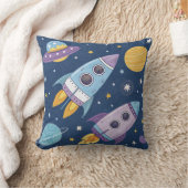 コズミックアドベンチャー枕 クッション (ブランケット)