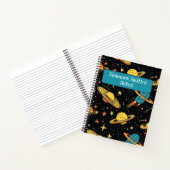 コズミックアドベンチャーIハンドドロー宇宙 ノートブック (内部)