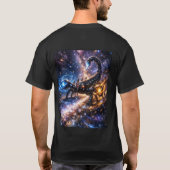 コズミックアーケインのサソリ Tシャツ (裏面)