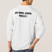 コズミックアース・シェーカー:宇宙のモンスタートラック Tシャツ (裏面)