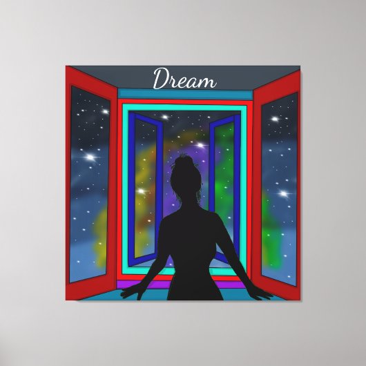 コズミックアート キャンバスプリント (正面)