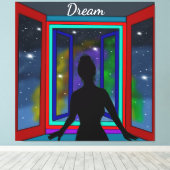 コズミックアート キャンバスプリント (インサイチュ (ウッドフロア))