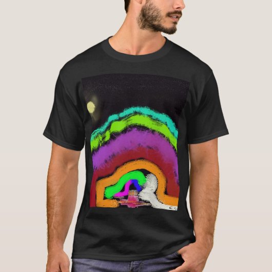 コズミックアート Tシャツ (正面)