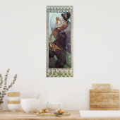 コズミックアールヌーボー ポスター (キッチン)