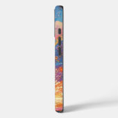 コズミックウェルダー – 抽象芸術溶接芸術プリント Case-Mate iPhoneケース (裏面 / 左)