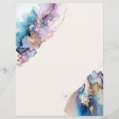 コズミックウォーターカラースクラップブック紙 (裏面)