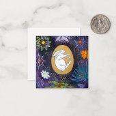 コズミックエッグブロッサムダラ空白のノートカード ノートカード (正面/裏面インサイチュ)