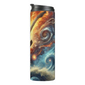 コズミックエレクトリックギター火災渦 タンブラー (回転右)