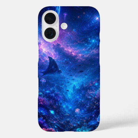 コズミックオーシャンギャラクシー携帯ケース Case-Mate iPhoneケース (裏面)