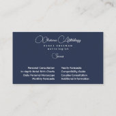 コズミックオーダーマンダラIVビジネスカード 名刺 (裏面)