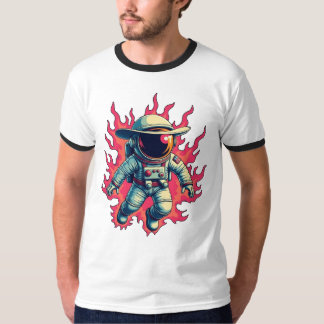 コズミックカウボーイ – 炎の宇宙飛行士 Tシャツ