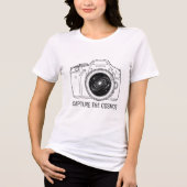 コズミックカメラで宇宙を捉える トライブレンドTシャツ (正面)